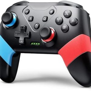 VOYEE Switch Controllers Compatible with Switch/Lite/OLED, Programming Wireless Pro Controller with Motion Control, Vibration, Wake-up, Turbo, Screenshot