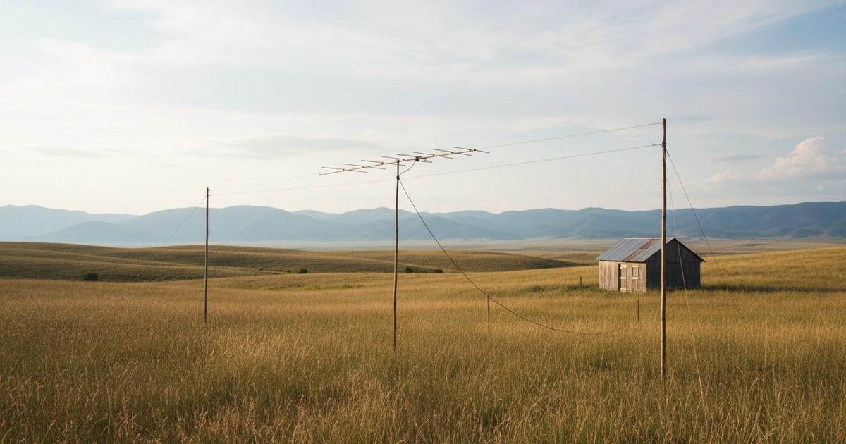 Le doublet filaire : une antenne simple pour les ondes courtes