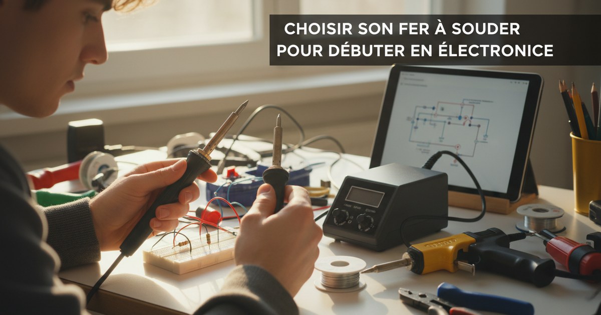 Choisir son fer à souder pour débuter en électronique