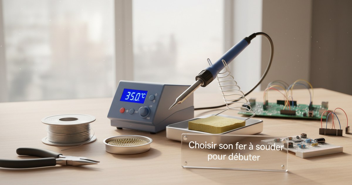 Choisir son fer à souder pour débuter en électronique